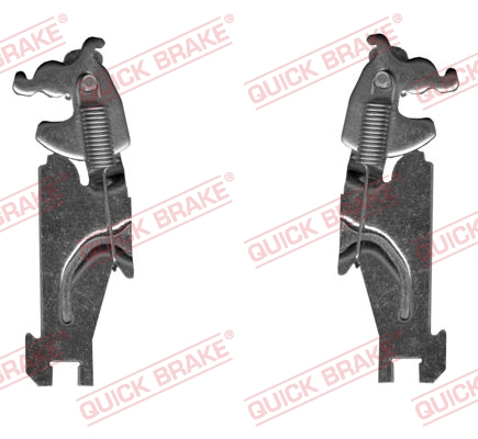 Комплект регулятора, барабанный тормозной механизм - 108 53 016 QUICK BRAKE